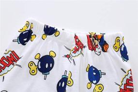 img 1 attached to 🦸 Foryo Boys Super Hero Pajamas Set: Fun Kids Nightwear in 100% Cotton Sleepwears 2-7T