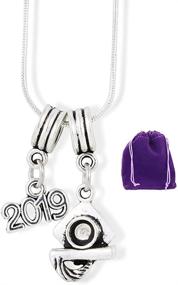 img 4 attached to Graduation Necklace Pendant Jewelry Accessories