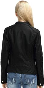 img 2 attached to Bellivera Womens Leather Jackets Winter Women's Clothing in Coats, Jackets & Vests