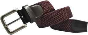 img 2 attached to 👔 FlexFit Ground Mind: Premium Elastic Braided Stretch Men's Accessories