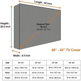 img 1 attached to Устойчивый к влаге и погодным условиям телевизор, 40 дюймов
