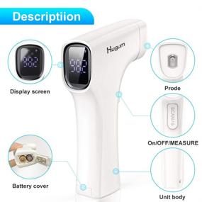img 3 attached to 🌡️ Non-Contact Forehead Thermometer for Fever - Digital Medical Infrared Thermometer for Baby, Kid, and Adult with Range Display - Fever Alarm and Memory Function