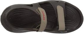 img 2 attached to Swiftwater River Sandals for Boys and Girls by Crocs Kids