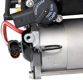 img 2 attached to 🔧 High-Performance Air Suspension Compressor Air Pump 2203200104: Compatible with Mercedes Benz S/E/CLS Class W220 W211 W219 Maybach | Up to 305 PSI