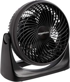 img 4 attached to Stay Cool and Comfortable with the Amazon Basics 3 Speed Small Room Air Circulator Fan, 7-Inch