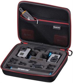 img 4 attached to 📸 Smatree GoPro Hero Carrying Case - Compatible with GoPro Hero 10/9/8/7/6/5/4/3+/3/2018 (Accessories NOT Included)
