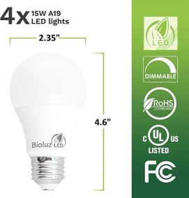 img 3 attached to 💡 Enhance Your Space with Bioluz Dimmable Natural LED Bulbs