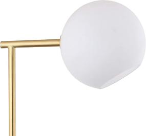 img 2 attached to 🌟 JONATHAN Y JYL1000A Charles 20.5" LED Lamp - Contemporary Metal/Marble Light for Various Spaces - Gold/White Finish