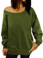 lyxiof shoulder sweatshirt sweatshirts sweaters outdoor recreation in hiking & outdoor recreation clothing logo