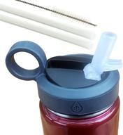 paravalve high performance 2.0 straw lid for hydro flask and nalgene - wide mouth, leak proof, smart-vent, insulated, bpa free, with ring handle логотип