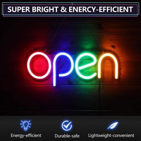 img 1 attached to 🌟 Brilliant LED Open Sign: Captivating Customers Instantly!