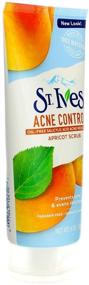 img 2 attached to St. Ives Acne Control Medicated Apricot Scrub (3 Pack) - 6 Oz for Effective Skincare