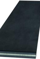 🏩 hortense b. hewitt 100-feet long black fabric aisle runner: elegant wedding accessories logo