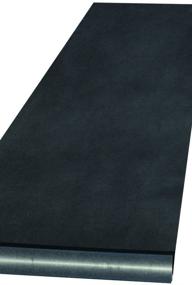 img 3 attached to 🏩 Hortense B. Hewitt 100-Feet Long Black Fabric Aisle Runner: Elegant Wedding Accessories