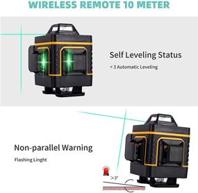 img 1 attached to 🌟 Revolutionary Self-Leveling Horizontal Vertical Rechargeable Magnetic: Ultimate Precision & Versatility