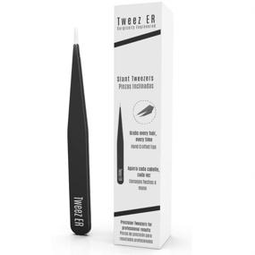 img 3 attached to 💉 Precision Tweezers for Ingrown Hair Removal, Medical Grade Tweezers with Sharp Needle Nose Point Tips, Ideal Pointed Tweezers for Splinters & Tick Removal, Surgical Quality Tweezers for Ingrown Hair