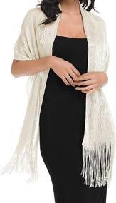 img 2 attached to Shawls Wraps Evening Dresses Silver Women's Accessories and Scarves & Wraps