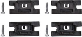 img 1 attached to W10712395 Dishwasher Rack Adjuster Metal Kit - Upgrade with AMI to Replace W10712395VP, W10350375, AP5957560, PS10065979, W10250159, W10350375