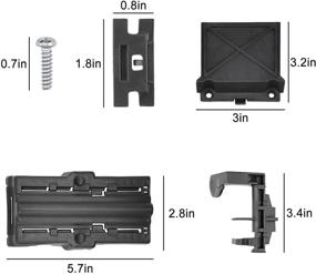 img 2 attached to W10712395 Dishwasher Rack Adjuster Metal Kit - Upgrade with AMI to Replace W10712395VP, W10350375, AP5957560, PS10065979, W10250159, W10350375