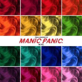 img 1 attached to 🦎 Electric Lizard Manic Panic Hair Color - 2 Pack