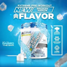 img 1 attached to 💥 REPP Sports Broken Arrow Extreme Pre-Workout: Разблокируйте интенсивную энергию и выносливость с вкусом "Буря града"! (30 порций)