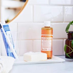 img 2 attached to 🌿 Dr. Bronner’s Tea Tree Pure-Castile Liquid Soap (4oz) - Organic Oils, 18-in-1 Uses: Acne, Dandruff, Laundry, Pets, Dishes - Concentrated, Vegan, Non-GMO