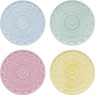 zeedom diatomite absorbent material coasters logo