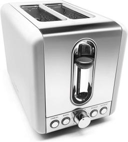 img 4 attached to 🍞 Toasters 2 Slice Best Rated Prime: Stainless Steel Bagel Toaster with 6 Bread Shade Settings, Wide Slots, and Removable Crumb Tray