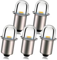 🔦 highly efficient ruiandsion flashlight replacement headlamp negative for enhanced illumination логотип