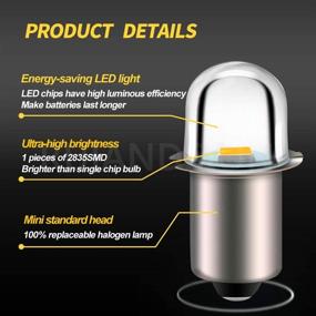 img 3 attached to 🔦 Highly Efficient Ruiandsion Flashlight Replacement Headlamp Negative for Enhanced Illumination