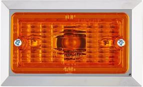 img 2 attached to Highly Visible Grote 47053 Yellow Rectangular Clearance Marker Light for Improved Safety