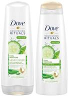 dove therapy moisture shampoo conditioner hair care logo