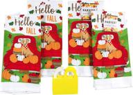 кухонные кухонные полотенца fall harvest логотип