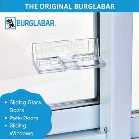 img 1 attached to Burglabar 2 Pack - Ultimate Sliding Patio Door and Window Locks for Enhanced Security and Child Safety