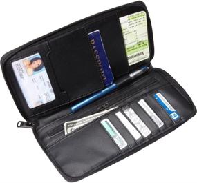 img 2 attached to FUL BB1013TR Travel Wallet Black