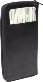 img 1 attached to FUL BB1013TR Travel Wallet Black