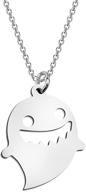 necklace halloween pendant friends silver logo