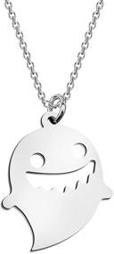 img 4 attached to Necklace Halloween Pendant Friends Silver