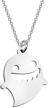 necklace halloween pendant friends silver logo