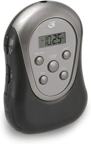 img 3 attached to Компактное и портативное: радио на запястье GPX R300S Am/FM с наушниками в черном цвете.