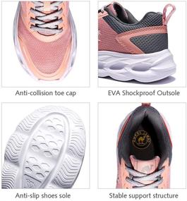 img 1 attached to 🏃 Ultimate Comfort and Style: CAMEL Running Shoes for Women - Slip-on Walking Sneakers with Lightweight Mesh, Breathable Design, and Gym-Ready Features