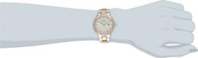 img 3 attached to Женские часы Bulova двухтоновые ⌚ с бриллиантами на циферблате - модель 98R169