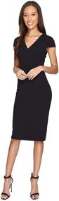 img 3 attached to 👗 Donna Morgan Womens Sleeve Stretch: Flattering and Comfortable Women's Clothing