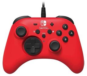 img 3 attached to HORI Nintendo Switch HORIPAD Wired Controller (Red) - Officially Licensed by Nintendo