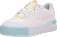 puma cali sport white marshmallow men's shoes in fashion sneakers logo