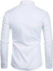 img 3 attached to 👔 ZEROYAA ZSSCL01 Men's Clothing Shirts with Sleeve Button