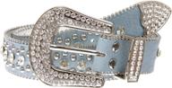 western cowgirl alligator rhinestone studded women's accessories for belts logo