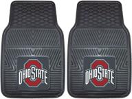 fanmats state university buckeyes vinyl - прозрачный виниловый мат fanmats для университета штата бакайс логотип