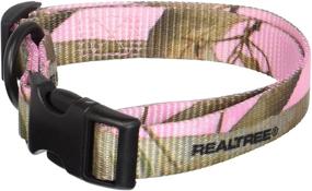 img 1 attached to 🐶 OmniPet Realtree APC Pink Camouflage Kwik Klip Dog Collar - Stylish and Convenient Collar for Your Dog