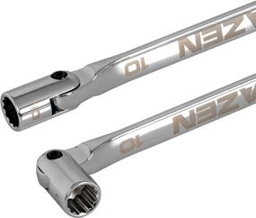 img 1 attached to 🔧 BRAZEN 10mm Socket-End Wrench Two Pack: The Ultimate Precision Tool for Nuts and Bolts